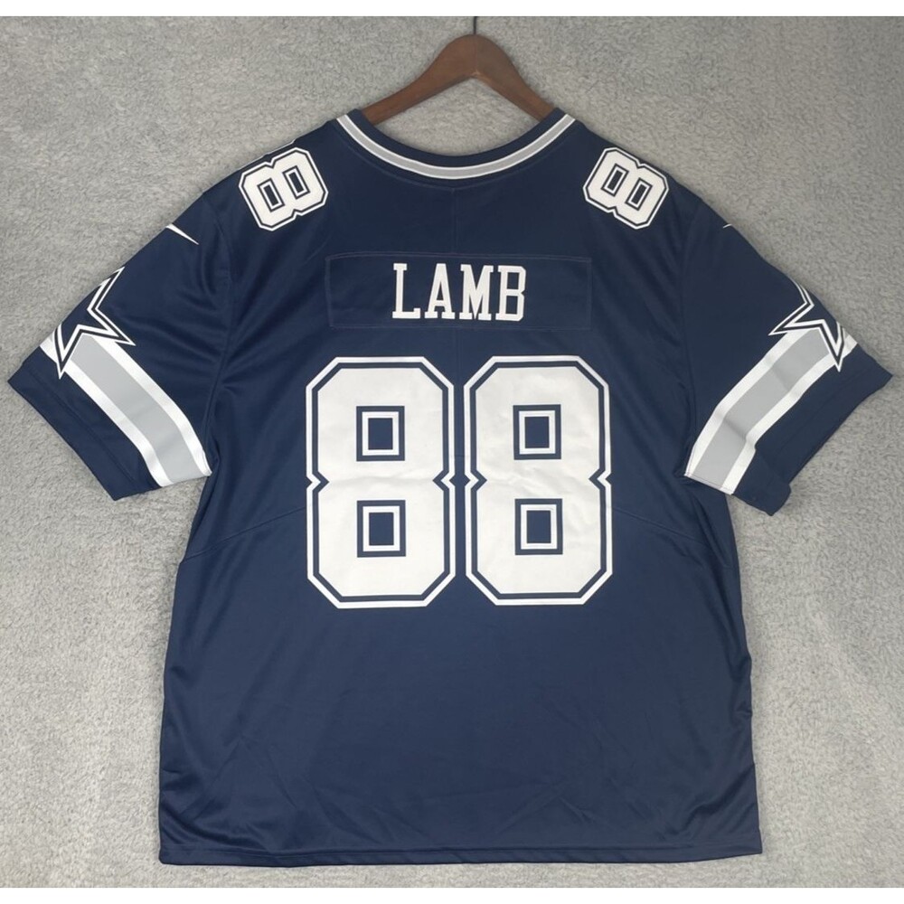 Nike Vapor Limited Jersey CeeDee Lamb #88 Dallas Cowboys Mens 3XL Blue 32NM-DCLH